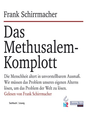 cover image of Das Methusalem-Komplott